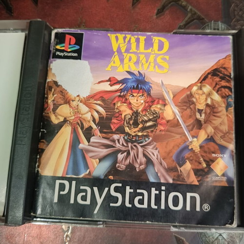 Wild Arms παιχνίδι PlayStation (PS1), έκδοση PAL