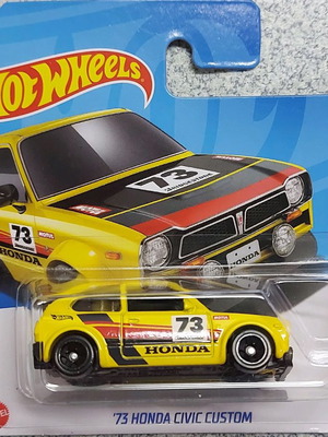 Hot Wheels 73' Honda Civic Custom καινούργιο
