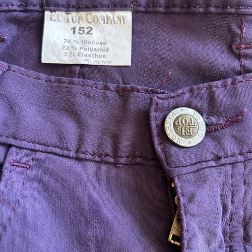 Girls' dress and pants set like new, colorful, sizes 140-158 cm