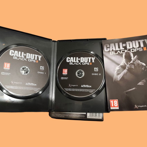 Call of Duty PC DVD bundle like new with Black Ops 1+2, MW3, MW, Advanced Warfare