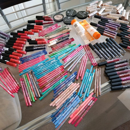 Makeup items new, over 200 pieces