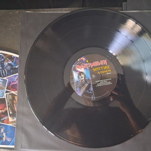 Iron Maiden Spitfire Over Arnhem 3LP like new, metal