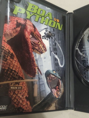 Boa vs Python DVD used, foreign thriller with subtitles