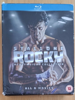 Rocky Heavyweight Collection σετ Blu-ray σαν καινούργιο με ελληνικούς υπότιτλους