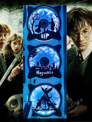 Harry Potter Pc Fan Covers 120mm set of 3 new