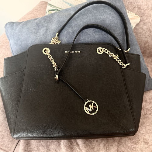 Michael Kors Jacquelyn Medium Pebbled Leather Tote Bag