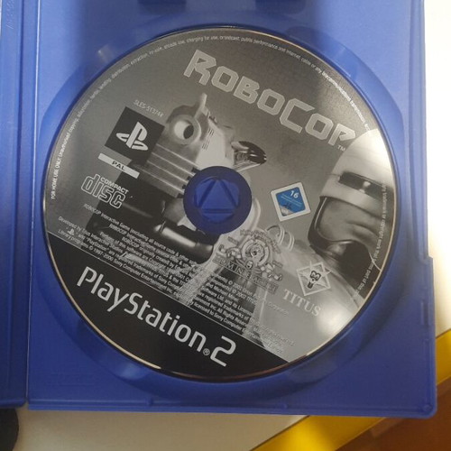 Robocop PlayStation 2 game used, complete with manual