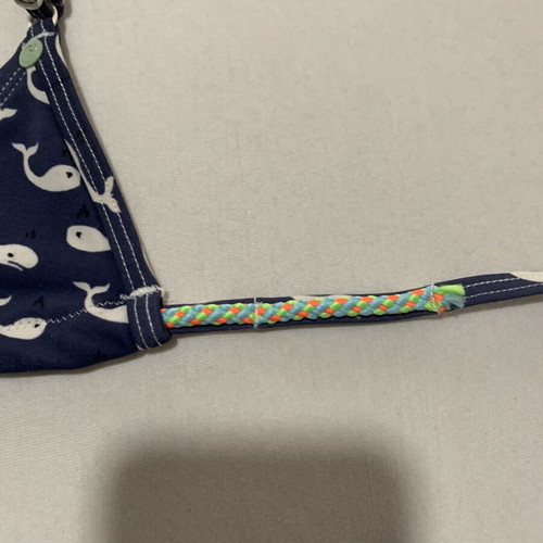 Scotch R’ Belle Bikini Swimsuit for 6/7 Years Like New, White and Blue