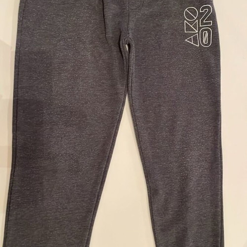 Alpha-Kids-Omega dark grey sweatpants for 10 years old