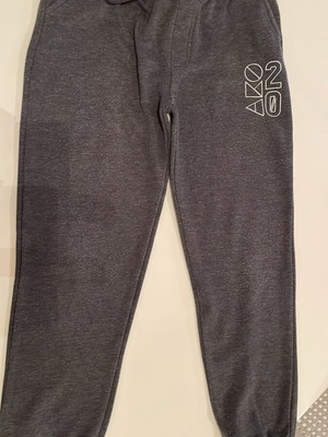 Alpha-Kids-Omega dark grey sweatpants for 10 years old