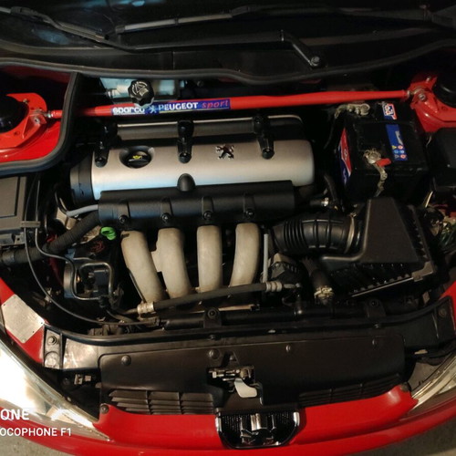 Peugeot 206 RC like new, 61,200 km, coupe sport, 2006