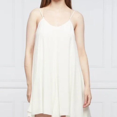 Patrizia Pepe dress used, size XS, white with wear and stain