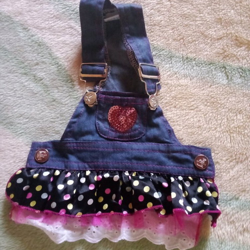 Dress for small dog like new