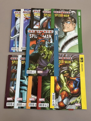 Ultimate Spider-Man comics used, issues 14-24 Anubis edition