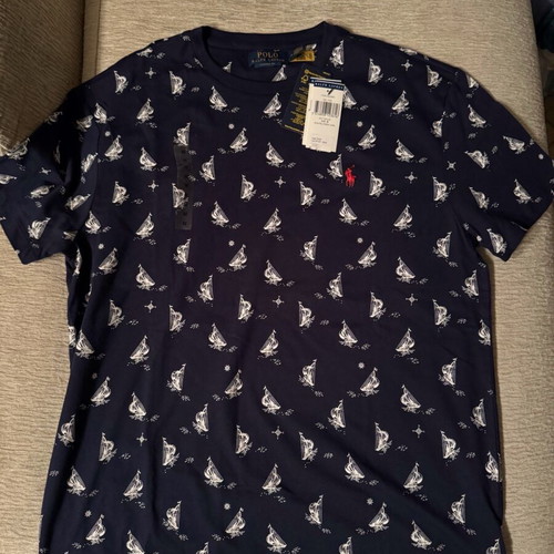 Ralph Lauren shirt medium like new, blue