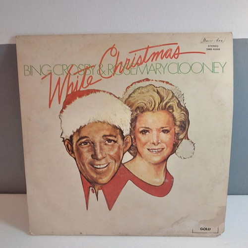 White Christmas vinyl used with Bing Crosby and Rosemary Clooney