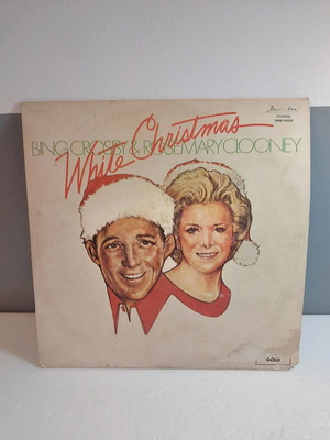 White Christmas vinyl used with Bing Crosby and Rosemary Clooney