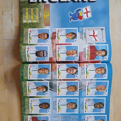 Panini France 1998 Official Reprint Album like new