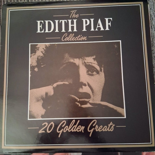 Edith Piaf 20 Golden Greats vinyl record used, jazz
