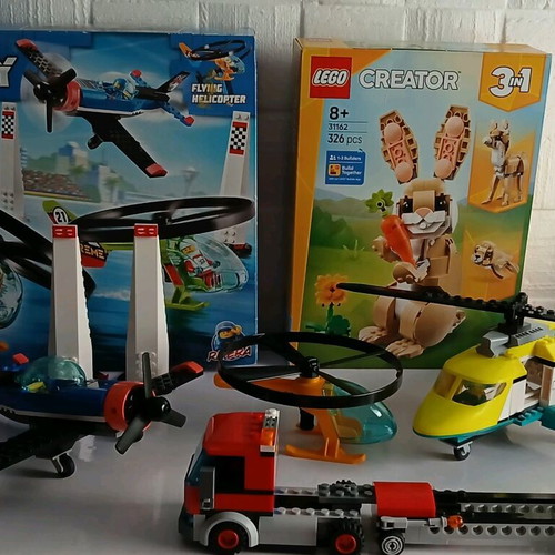 Lego 60343, 31162, 60260 πακέτο μεταχειρισμένο με φιγούρες