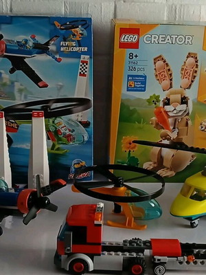 Lego σετ 60343, 31162, 60260 μεταχειρισμένα, σε διάφορη κατάσταση