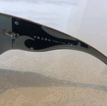 Prada vintage flame wave sunglasses used, gray