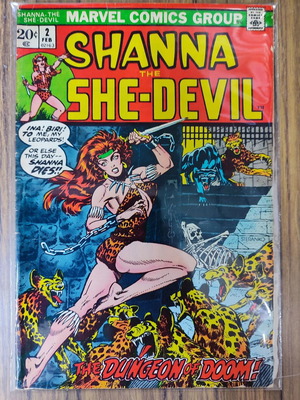 Shanna The She-Devil Marvel Comics used, English