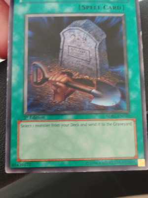 Foolish Burial Yu-Gi-Oh Card like new