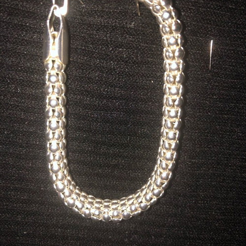 Abel & Lula silver bracelet like new with safety clasps