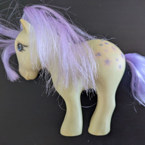 El Greco My Little Pony set used, Cotton Candy and Blue Belle with accessories