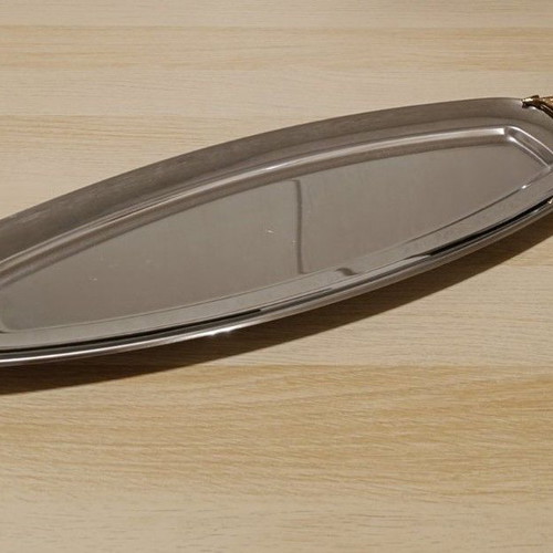 Inox Fish Serving Tray