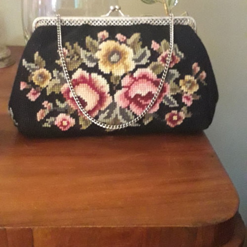 Embroidered bag 1950 Croatia