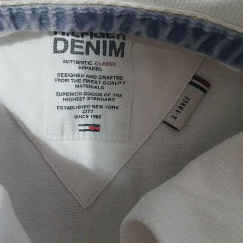 Tommy Hilfiger women's blouse used, white, size L