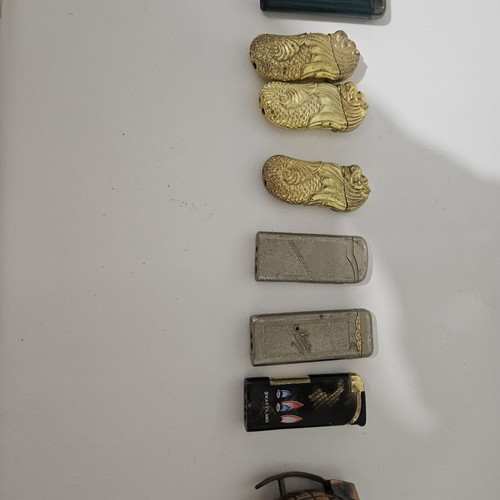 Decorative lighters set of 8 used, no gas