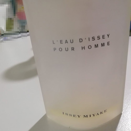 Issey Miyake L'eau d'Issey Pour Homme empty bottle used