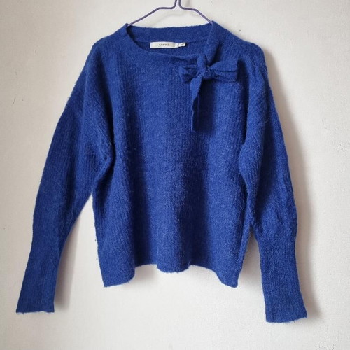 Wool sweater Gestuz like new, elegant blue model