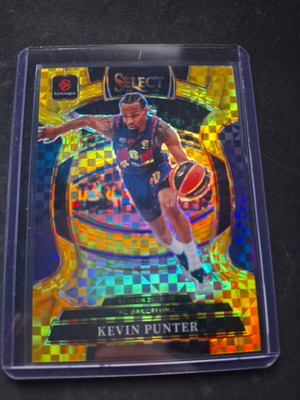 Kevin Punter 2025-26 Panini Select EuroLeague Gold card like new