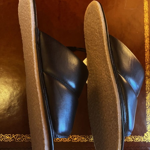 Zara Home Leather Shoes Size 40 New Black