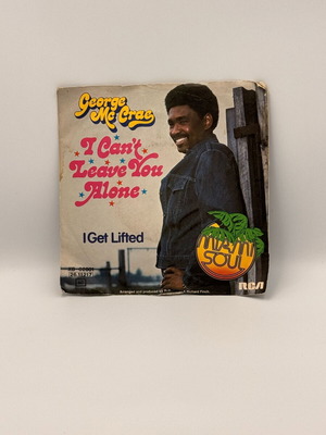 George Mc Crae I Can't Leave You Alone vinyl record used