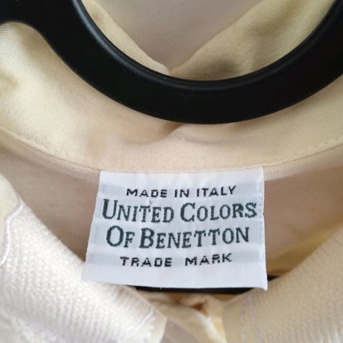United Colors of Benetton beige shirt like new, size S