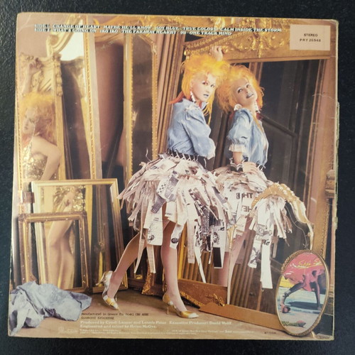 True Colors LP by Cyndi Lauper used, Greek pressing 1986, pop