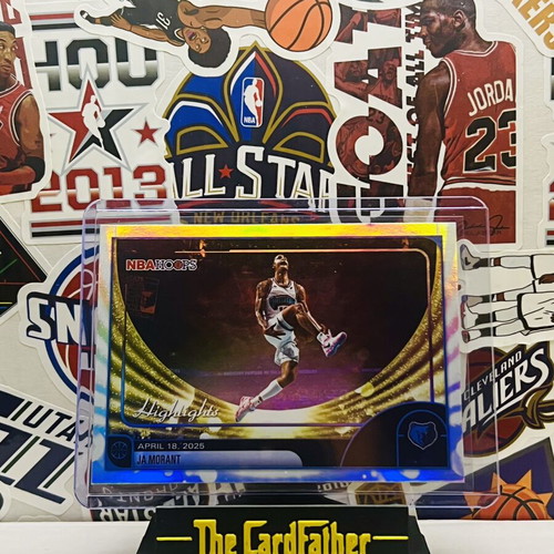Ja Morant NBA Hoops Highlights Basketball Card like new