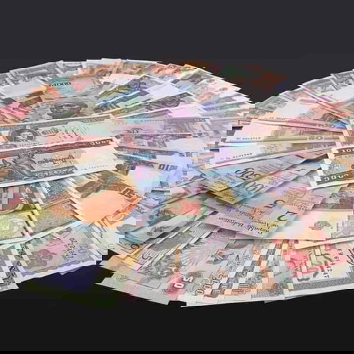 Χαρτονομίσματα ακυκλοφόρητα, πακέτο 100, καινούργια