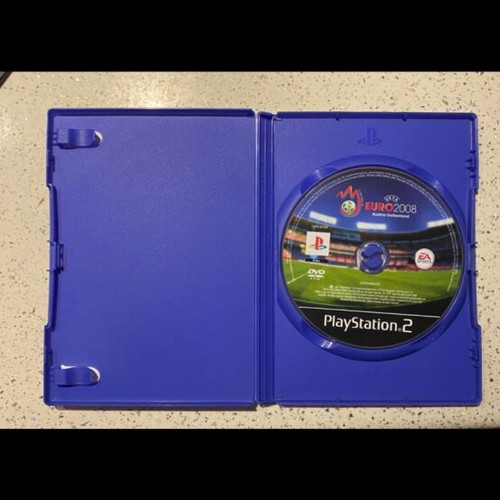 Euro 2008 Soccer Video Game PlayStation 2 Like New