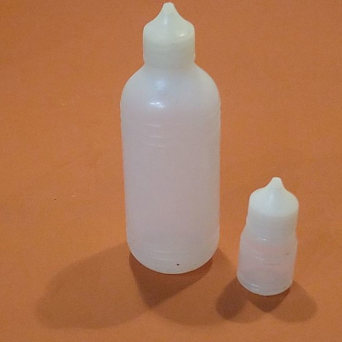 Plastic bottles new, 40 small and 5 large