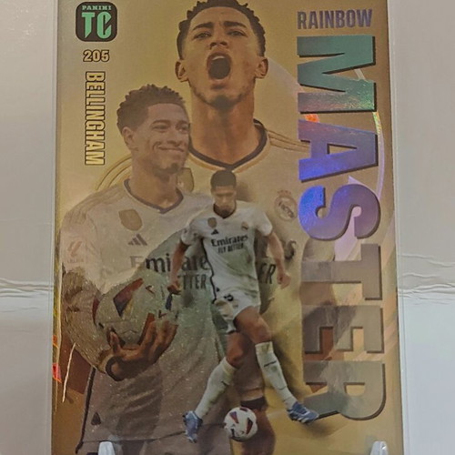 Panini Top Class 2024 Real Madrid Jude Bellingham Rainbow master new