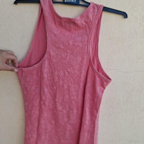 Zara sleeveless women's top medium pink used