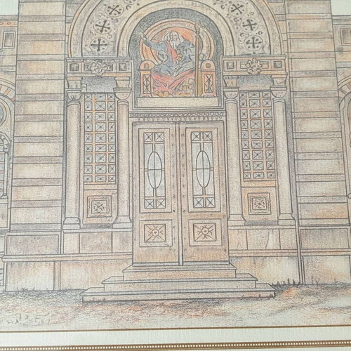 The Church of the Metamorphosis of the Saviour by Vasilis Poulpouloglou