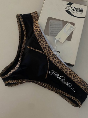 Just Cavalli M black luxury underwear new