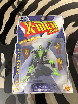 X-Men 2099 Halloween Jack 5” figure vintage used Toybiz Marvel Comics